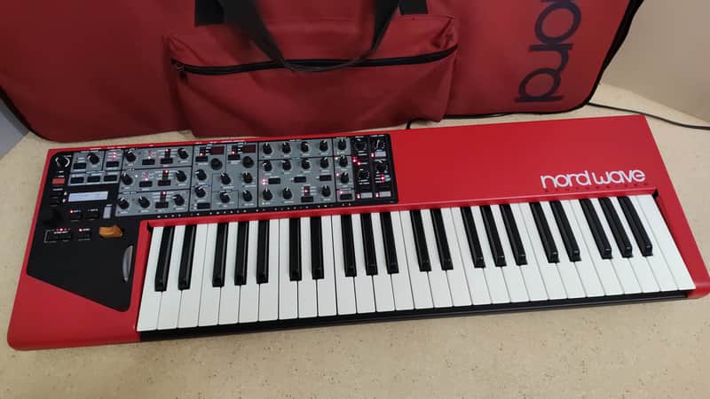 Nord Wave 49-Key synth with original Nord Bag and Synthcloud Libraries image 1