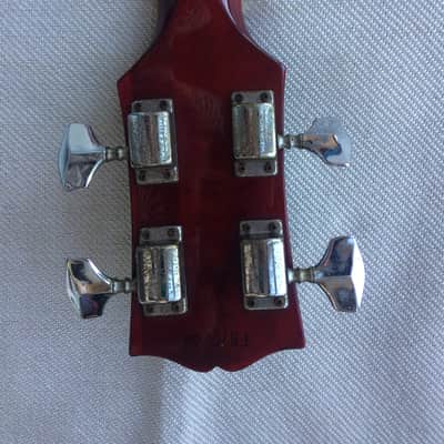 Greco EB-650 Bass 1987 Cherry Red image 11