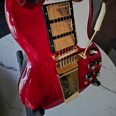 Epiphone Sg Custom 1963 Joe Bonamassa 2023 Limited 1 of 300 - Wine Red image 14