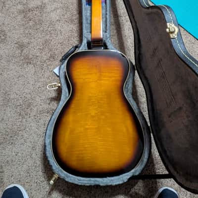 Gold Tone PBS-D Paul Beard Signature Square Neck Deluxe Resonator 2010s - Two Tone Tobacco image 3