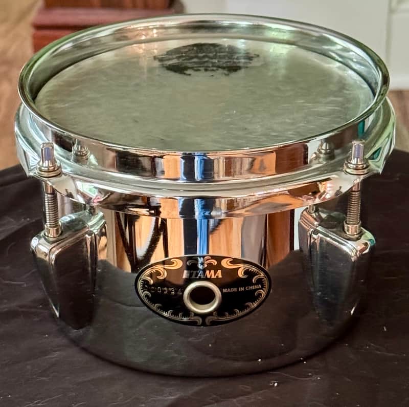 Tama 6" Mini Timbale Auxiliary Drum with L-Rod and Clamp image 1