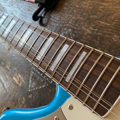 Fender Japan Limited Edition Jaguar FSR Lake Placid Blue with Matching Headstock, Block Inlays and Neck Binding image 11