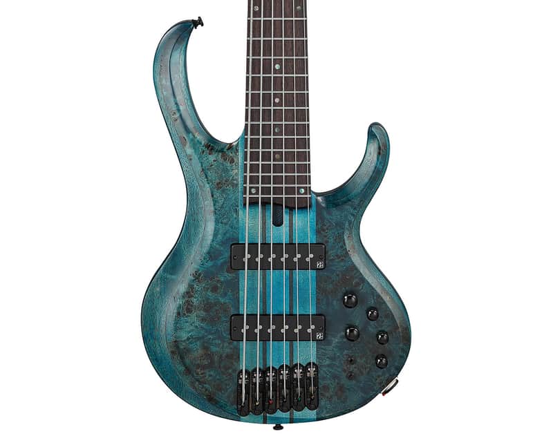 Ibanez BTB946COL BTB Standard 6-String Bass Guitar - Cosmic Blue Low Gloss image 1