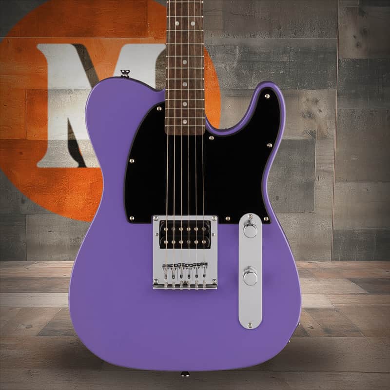 Squier Squier Sonic Esquire H - Laurel Fingerboard - Black Pickguard - Ultraviolet image 1