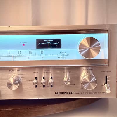 🎶✨ Pioneer SX-780 / SX780 Vintage Stereo Receiver w/ Wood Cabinet — Serviced, LED Dial, Clean image 4