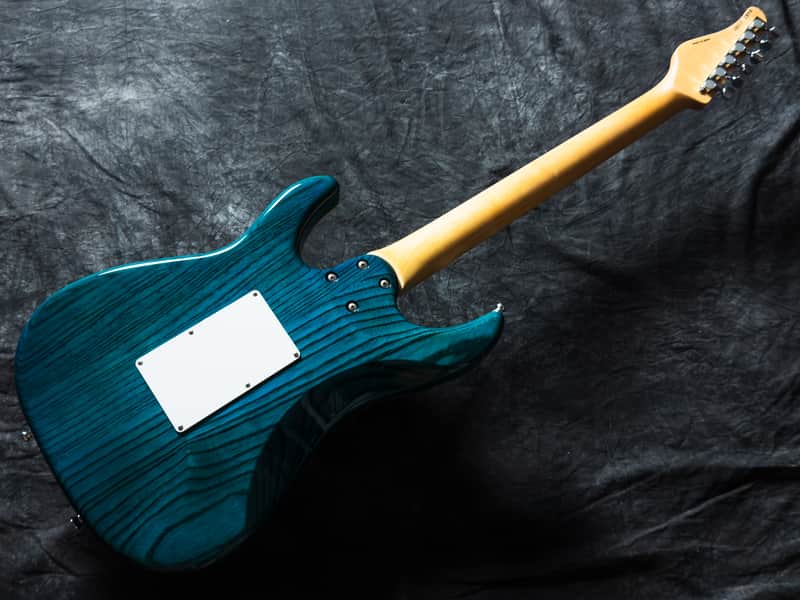 Schecter Japan SD-2-24-AS - Turquoise Blue Burst - VERY GOOD