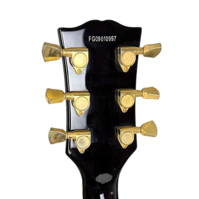 Burny RLC-55 Les Paul Custom 2009 - Black image 9