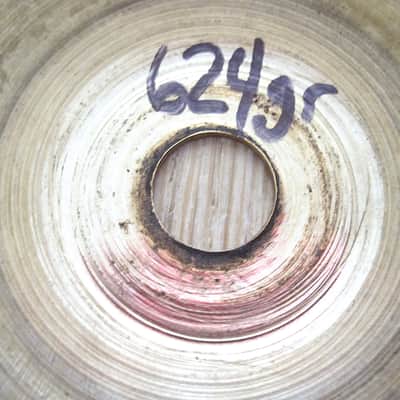 14" Avedis Zildjian Paper-Thin Hihat Cymbal 1950s - Vintage image 3