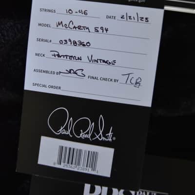 PRS McCarty 594, 2025, OHSC & paperwork, Gorgeous specimen image 3