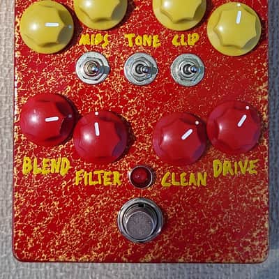 Immagine Handpainted N.E.W. Bass Overdrive effects pedal - 2