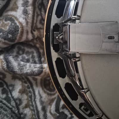 Gold Tone OB-150RF Radiused Fretboard Orange Blossom Bluegrass Banjo 2010s - Vintage Brown image 3