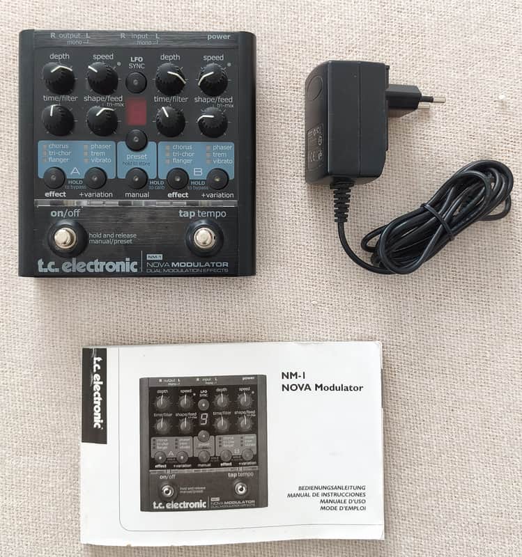 TC Electronic NOVA Modulator NM-1 Dual Modulation Effects image 1