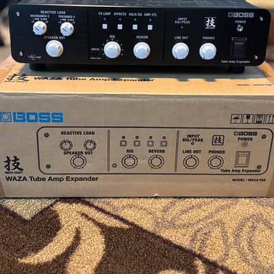 Boss Waza Tube Amp Expander includes the GA-FC EX Foot Controller - Black image 1