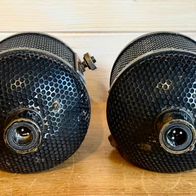 Western Electric RA-1142 Transmitter Multipattern Ribbon / Dynamic Microphone 1940s -PAIR image 6