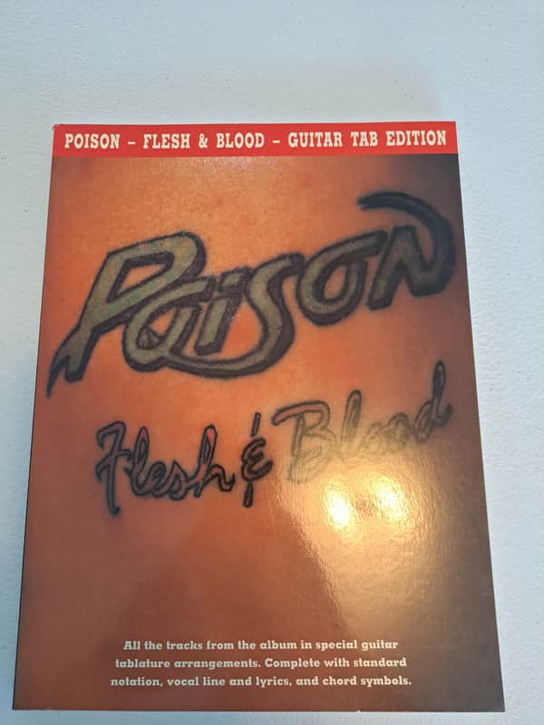 Poison Flesh & Blood Tab Book image 1