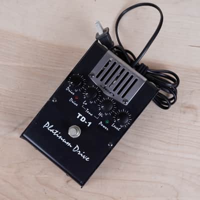 Jen TD-1 Platinum Drive Overdrive Effect Pedal Black 100V image 1