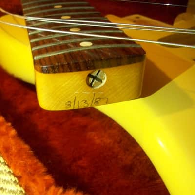 1987 AVRI Fender Stratocaster American Vintage 1962 Reissue AVRI White Sim Neck 8 Lbs image 12