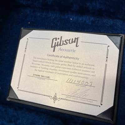 2019 Gibson Custom Shop Stage Deluxe Limited 12 Fret Amber Burst image 11