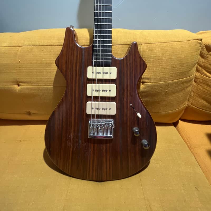 Warmoth WGD Solidbody Guitar Rosewood Top 3 P90 Dead Garcia Model image 1
