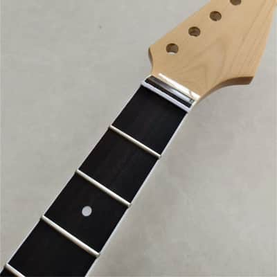 Gloss Electric Guitar Neck Baritone Style 22 Fret 27 Inch rosewood image 1