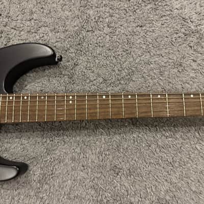 Jackson Dinky Rev MIJ 1994-1995 - Matte Black Unique FIXED BRIDGE Superstrat guitar  Custom Shop Shred Machine Metal Strat solid body Lightweight exclusive image 4