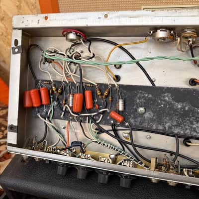 Vintage 1982 Fender Bassman 135 Blackface USA Valve Amplifier Head 1980s Bild 23