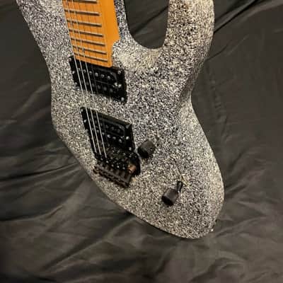 1992 Jackson Professional Dinky Reverse Stone Finish Guitar - w/case-Fast Ship! image 12
