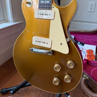 2026 Gibson Custom Shop Les Paul Standard ‘54 Reissue R4 VOS - Gold Top image 2