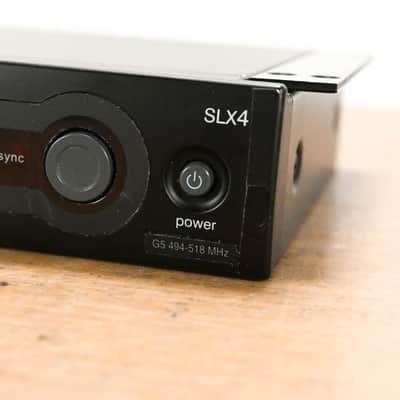Shure SLX24/SM58 Handheld Wireless System - G5 Band (NO POWER SUPPLY) CG013EG image 4
