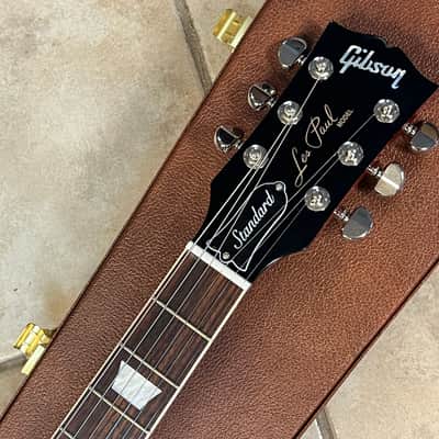 2025 Gibson USA Les Paul Standard '60s Figured Top Electric Guitar Iced Tea Burst image 7
