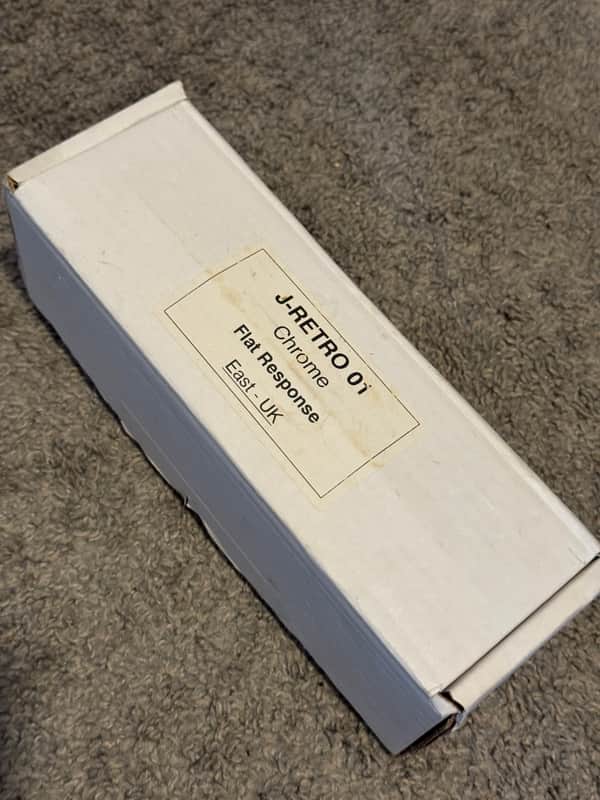 John East J-RETRO 01 Jazz Bass Preamp Chrome image 1