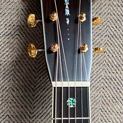Preston Thompson D-42 Brazilian/Adirondack, Vintage Martin Sunburst, Engraved Tuners, 2020, WOW! image 10