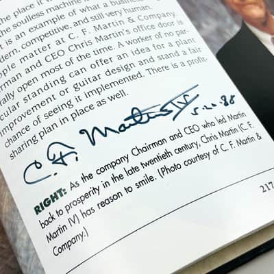 Martin Guitars – Illustrated Celebration (1997) – Signed by C.F. Martin IV image 3