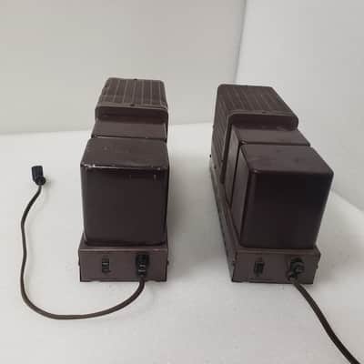 Fully Restored Pair Of Fisher 80AZ Monoblocks - 30WPC Mono Power Amps With Unique Looks And Classic Fisher Performance! image 6