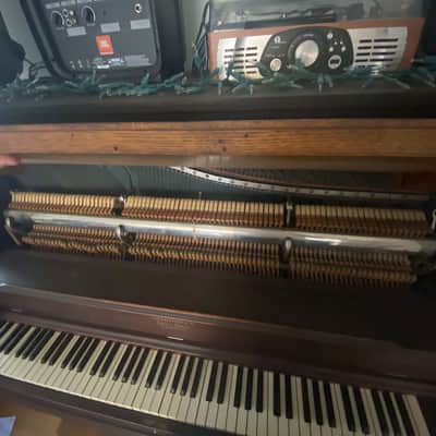 Monarch Cabinet Grand Piano 1909 Chicago image 2