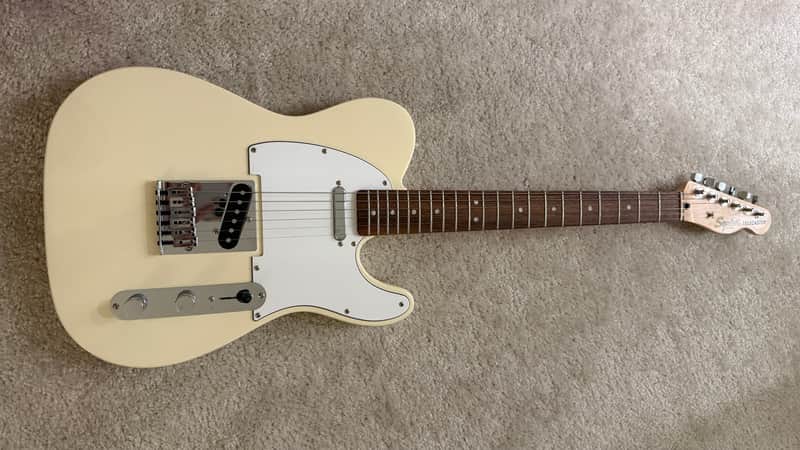 Squier Affinity Telecaster, Olympic White imagen 1