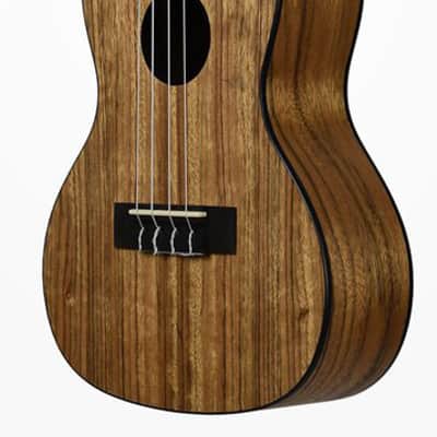 KALA KA PWC Concert Pacific Walnut Ukulele inkl. Tasche natur image 3