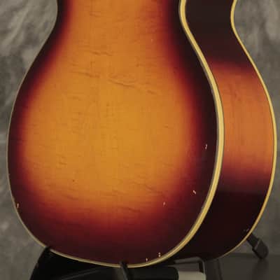 original 1965 Guild F-50 Navarre flattop Sunburst image 24