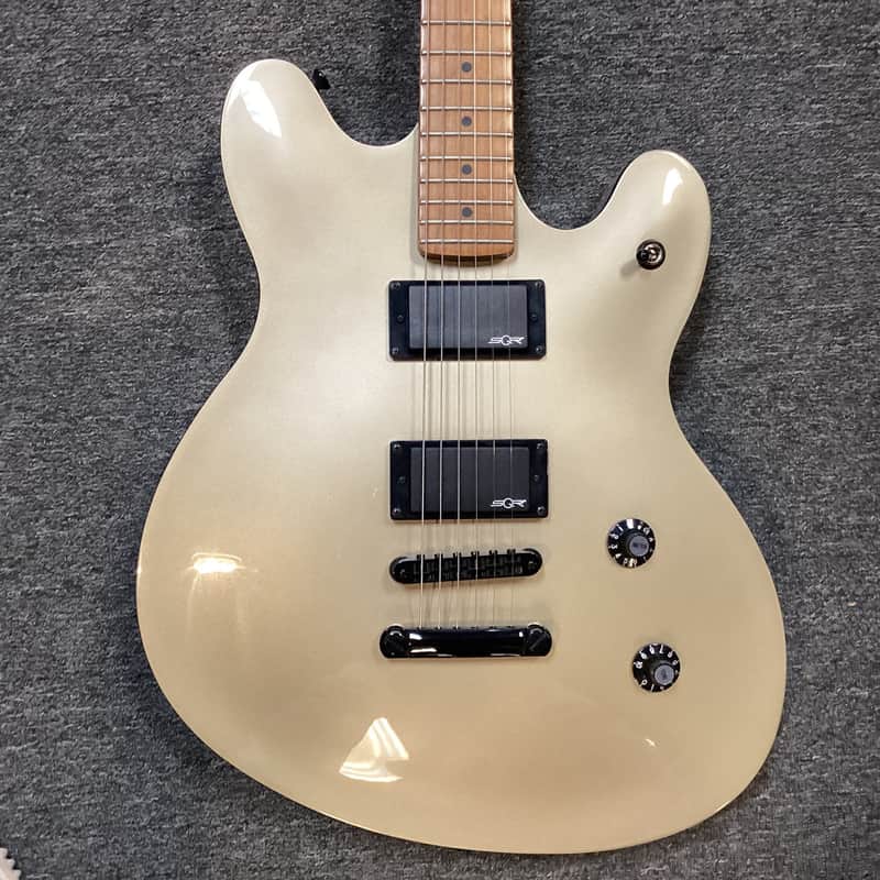 Squier Starcaster Contemporary Active Semi-Hollow Body Electric Guitar image 1