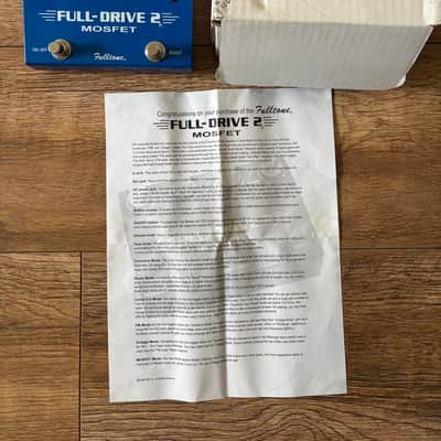 Fulltone Full-Drive 2 Mosfet 2007 - 2018 - Blue image 3