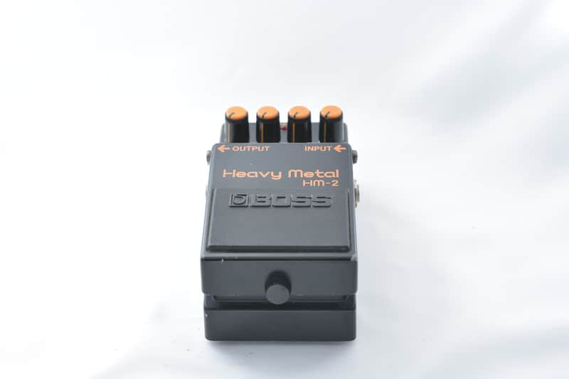 BOSS HM-2 Heavy Metal Distortion December 1984 Black Label Vintage