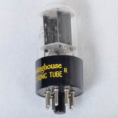 NOS Westinghouse 6SL7GT Vacuum Tube – Tests Like New – Very Strong – USA Made image 3