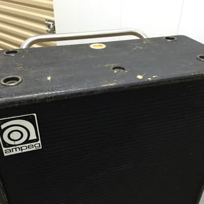 Ampeg vintage 1976 SVT 810 bass guitar amp cab excellent! image 2