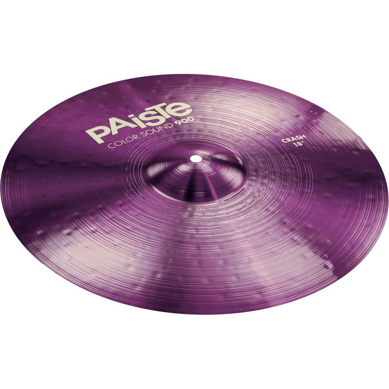 Paiste Color Sound 900 Series Purple 18-Inch Crash Cymbal image 1