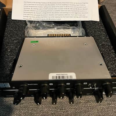 Synergy Friedman BE-BB 2-Channel All-Tube Preamp Module 2020 - Present - Black image 3