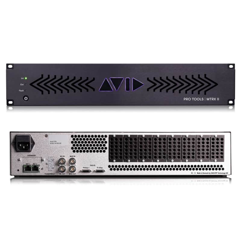 Avid Pro Tools MTRX II Audio Interface Base Unit image 3