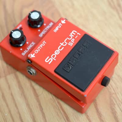 Boss SP-1 Spectrum Vintage w/ box 1981 Red image 8