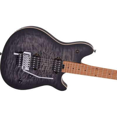 EVH Wolfgang Special QM with Baked Maple Fingerboard - Charcoal Burst image 7