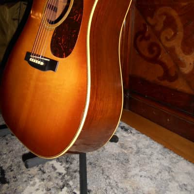 1940 Martin D-28 Herringbone Sunburst image 11