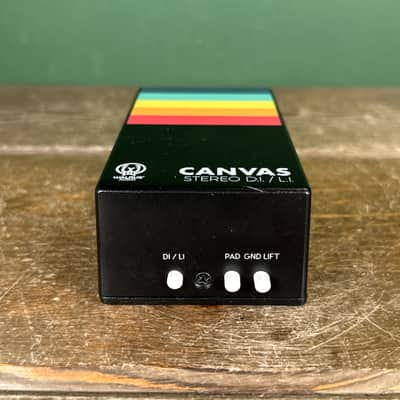 Walrus Audio Canvas Stereo Dual Line Isolator Direct Box 2022 - Present - Black w/ Rainbow Graphic image 6